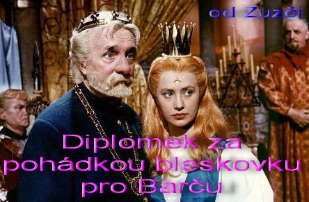 Princezna se zlatou hvezdou na